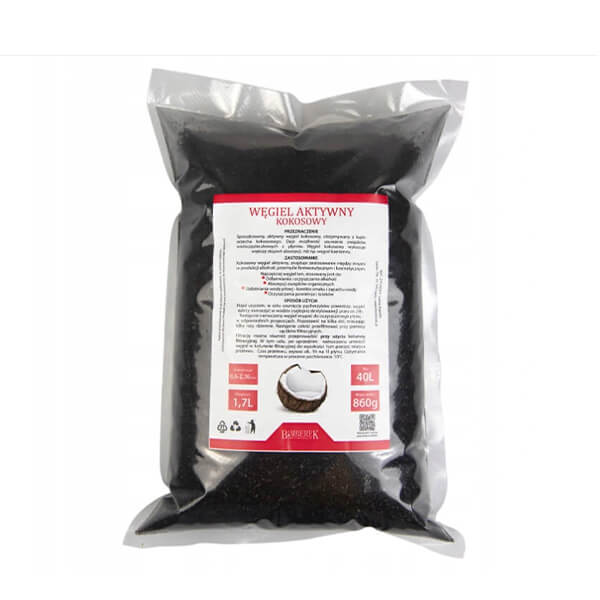 Węgiel kokosowy 860g Bimberek