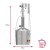 Destylator modulowy convex 30l Bimberek wymiary
