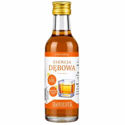 Butelka BIMBEREK z precyzyjną etykietą.webp