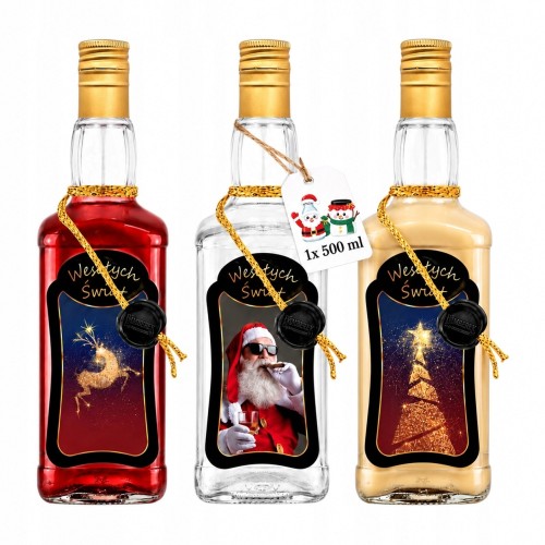 Butelka Daniel 500 ml Premium zdobiona