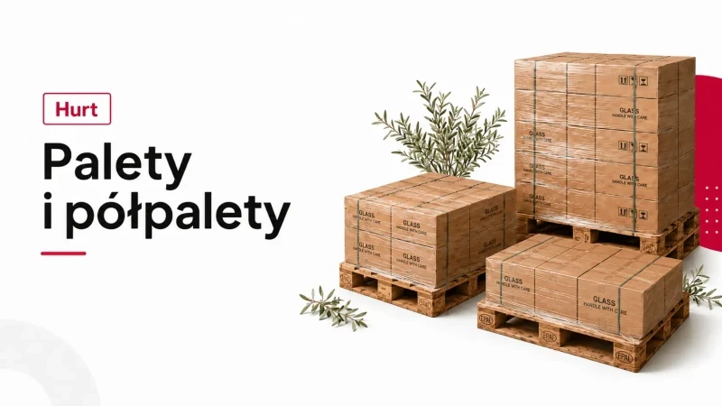 Palety i półpalety - zamówienia hurtowe