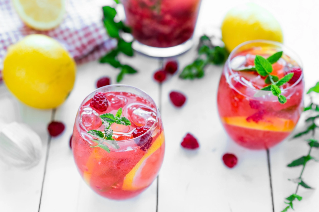 sylwestrowy drink malinowka