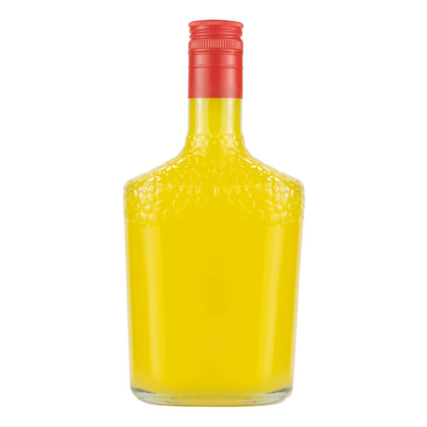 Szklana Ozdobna butelka Charente Bimberek