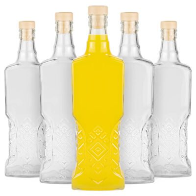Szklana butelka Ukrainka Bimberek hurtownia