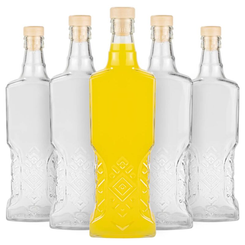 Szklana butelka Ukrainka Bimberek hurtownia