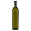 Butelka marasca 500ml na oliwe Bimberek zakretka dluga czarna