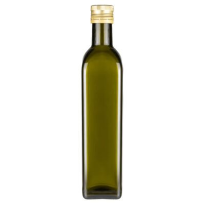 Butelka marasca 500ml na oliwe Bimberek niekapek zloty