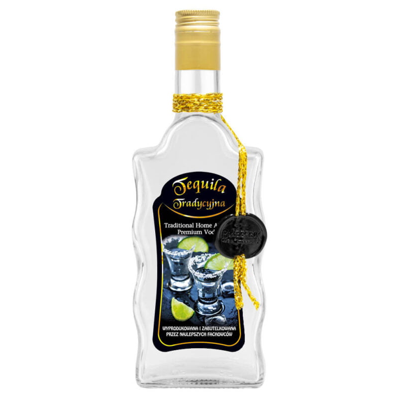 Butelka ozobna ze sznurkiem Fala Bimberek tequila