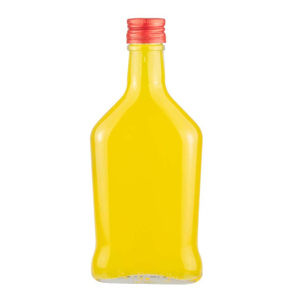 Szklana butelka piersiówka 250 ml Bimberek