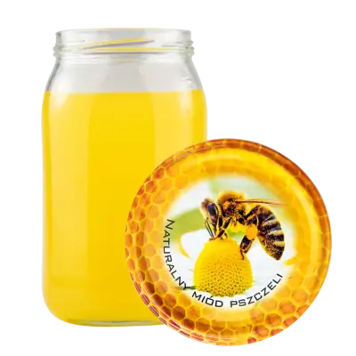 sloik 900 bimberek Naturalny Miód pszczeli – pszczoła