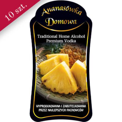 etykieta premium ananasówka bimberek