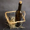 ciemna Butelka na wino Toscana 500ml Bimberek korek